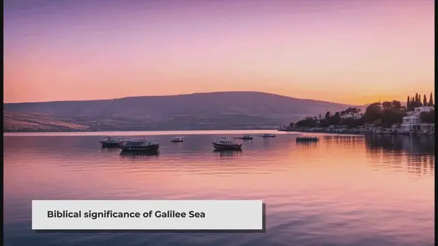 Video thumbnail for The Sea of Galilee in Jesus' Ministry
