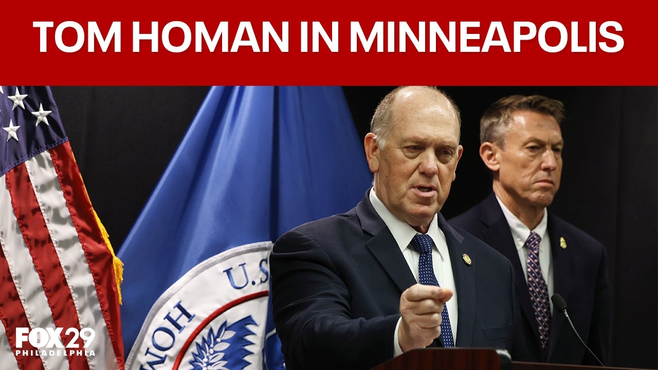 Video thumbnail for FULL: Tom Homan on ICE operations in Minneapolis