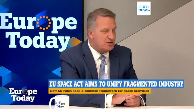 Video thumbnail for EU sovereignty is ‘a need’ in the space, Sateliot CEO says
