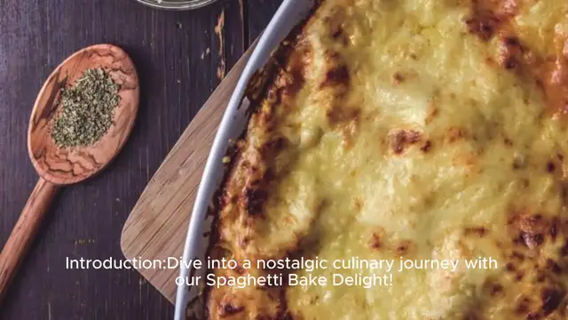 Video thumbnail for Spaghetti Bake Delight- A Comfort Classic