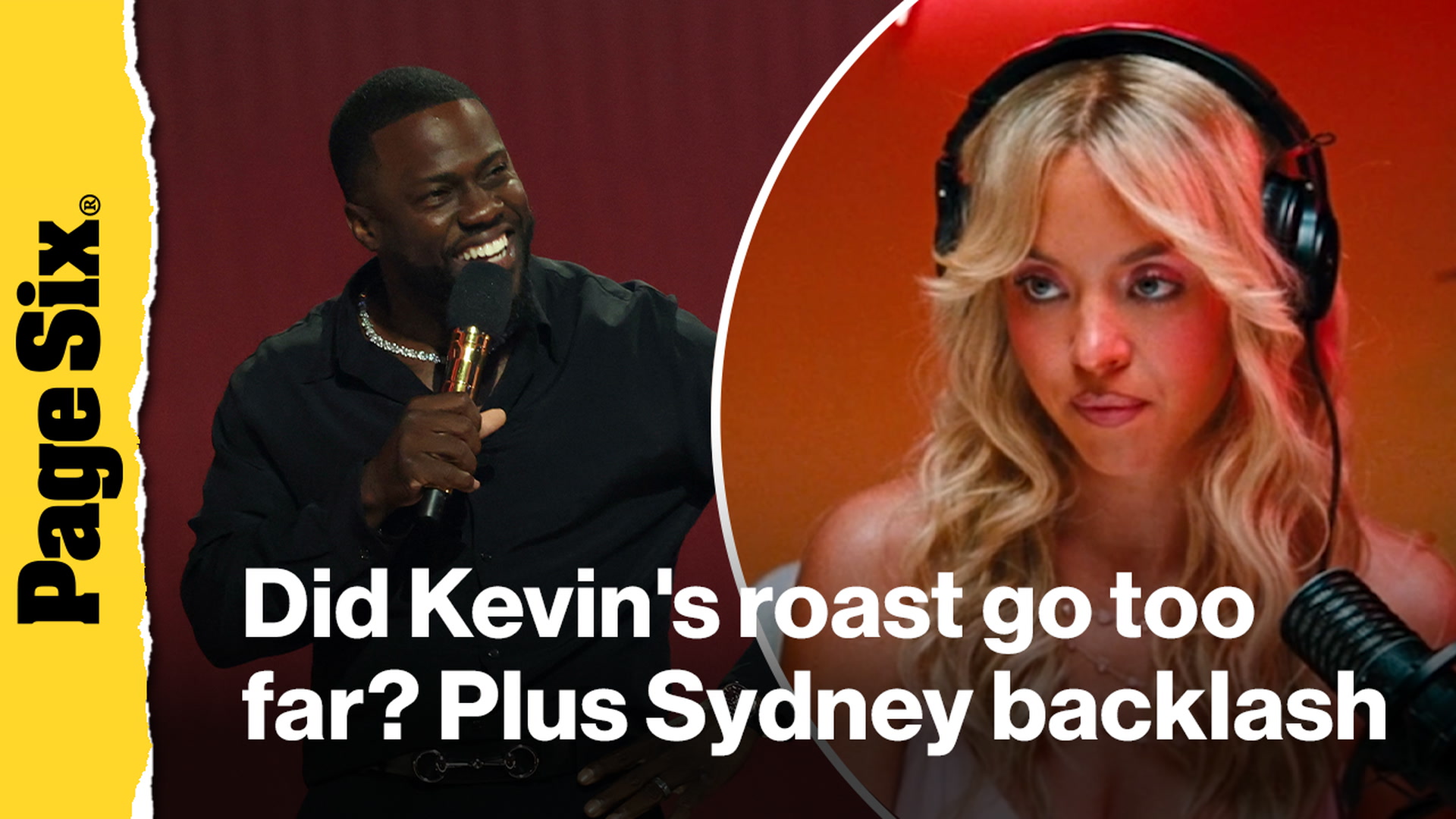 Video thumbnail for Did Kevin Hart's roast go too far? Tom Brady affair jab, Sydney Sweeney sparks outrage | Yap Session