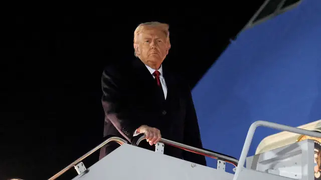 'Video thumbnail for Trump comments on Jimmy Lai, Canada and Kim Jong Un as he begins Asia tour'