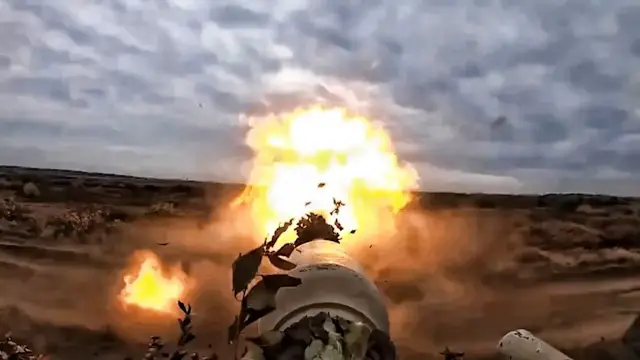 'Video thumbnail for US Army Live-Fire In Poland • Tank/Gunship Attack (2021)'