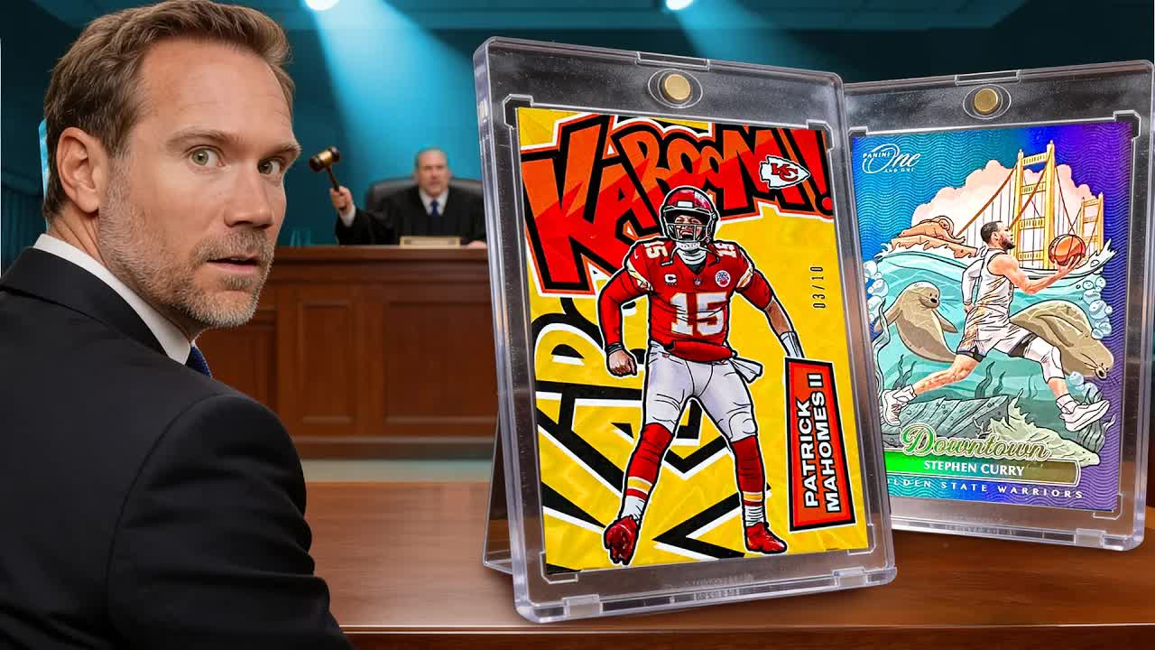 Video thumbnail for Sports Card Investor: Lawsuit Threatens Kaboom & Downtown Card Values! eBay & GameStop?
