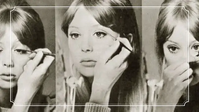 'Video thumbnail for Pattie Boyd's Beauty Box: 1965 Pattie Boyd Eye Makeup Tutorial'