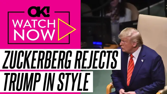'Video thumbnail for Donald Trump Rejected by Mark Zuckerberg After President Teases Him About His 'Political Career''