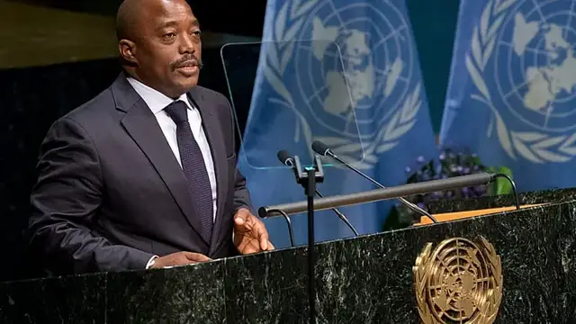 Video thumbnail for Former DR Congo president says the country is 'in peril'