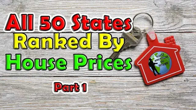 'Video thumbnail for The Ranking of All 50 States by Typical Home Prices.'