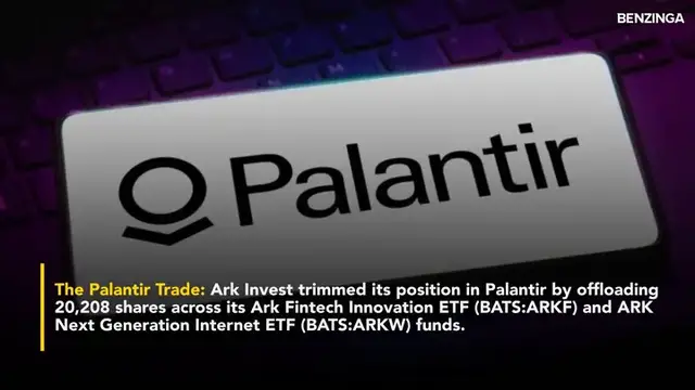 'Video thumbnail for Cathie Wood Dumps $3.7 Million Of Palantir Stock Despite AI Boom — Here's What She's Buying Instead'