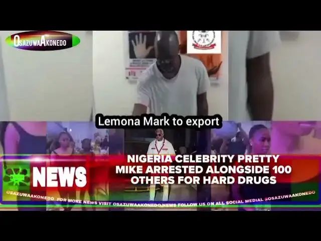 Video thumbnail for Nigeria Celebrity Pretty Mike Arrested Alongside 100 Others For Hard Drugs