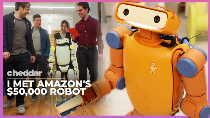 Video thumbnail for Meet Amazon's $50,000 Robot - Inside Big Tech's Humanoid Takeover