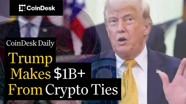 Video thumbnail for President Trump made more than $1 billion from crypto ties