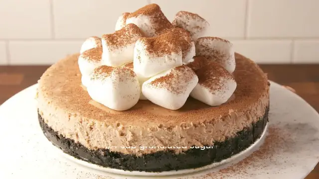 Video thumbnail for Hot Chocolate Cheesecake Recipe