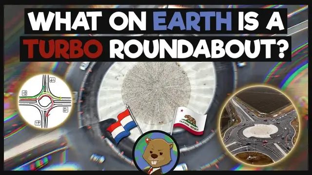 'Video thumbnail for Why America Is Building "Turbo Roundabouts" - How Do They Work?'