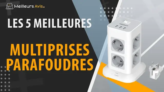 Video thumbnail for ⭐️ MEILLEURE MULTIPRISE PARAFOUDRE - Avis & Guide d'achat (Comparatif 2023)