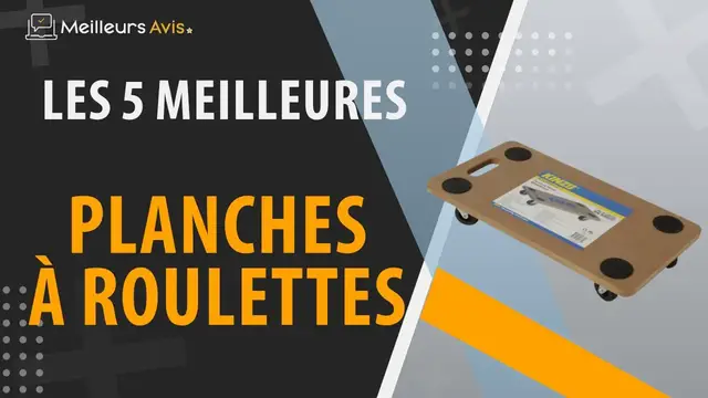 Video thumbnail for ⭐️ MEILLEURE PLANCHE A ROULETTES - Comparatif 2023