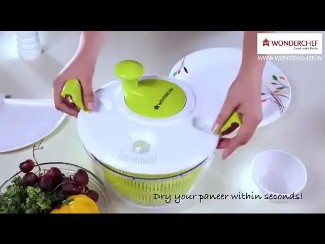 Video thumbnail for Vegetable Cleaner & Salad Spinner