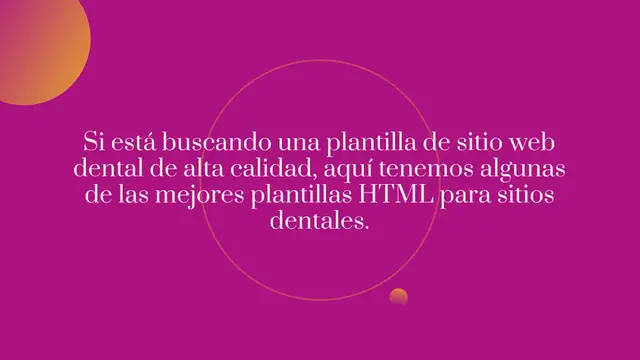 Video thumbnail for Las 20 mejores plantillas HTML para sitios web dentales
