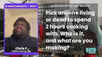 Video thumbnail for Chris wants to eat spaghetti and meatballs with Tupac, who is still alive... right?