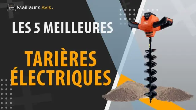 Video thumbnail for ⭐️ MEILLEUR TARIERE ELECTRIQUE - Comparatif 2023