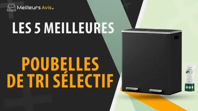 Video thumbnail for ⭐️ MEILLEURE POUBELLE DE TRI SELECTIF - Comparatif 2023