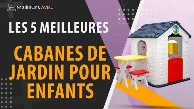 Video thumbnail for ⭐️ MEILLEURE CABANE DE JARDIN POUR ENFANT - Comparatif 2023