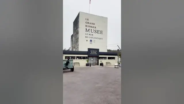 Video thumbnail for Le Grand Bunker Museum in Ouistreham Normandy