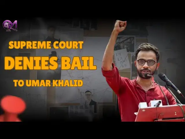 Video thumbnail for Umar Khalid & UAPA: Supreme Court’s Bail Verdict Explained in Detail. #umar  #supremecourt #verdict