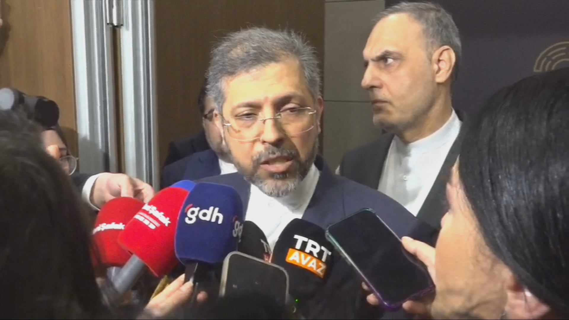 Video thumbnail for No date for more US talks until ‘framework’ agreed, says Iran’s deputy foreign minister