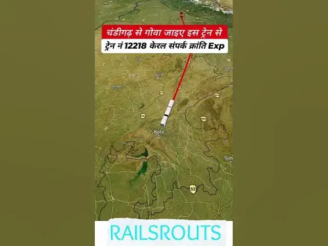 Video thumbnail for चंडीगढ़ से गोवा जाइए बेस्ट ट्रेन से chandigarh to Goa best train route #Foryou  #reels