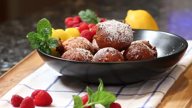 'Video thumbnail for Ricotta Doughnuts Recipe'
