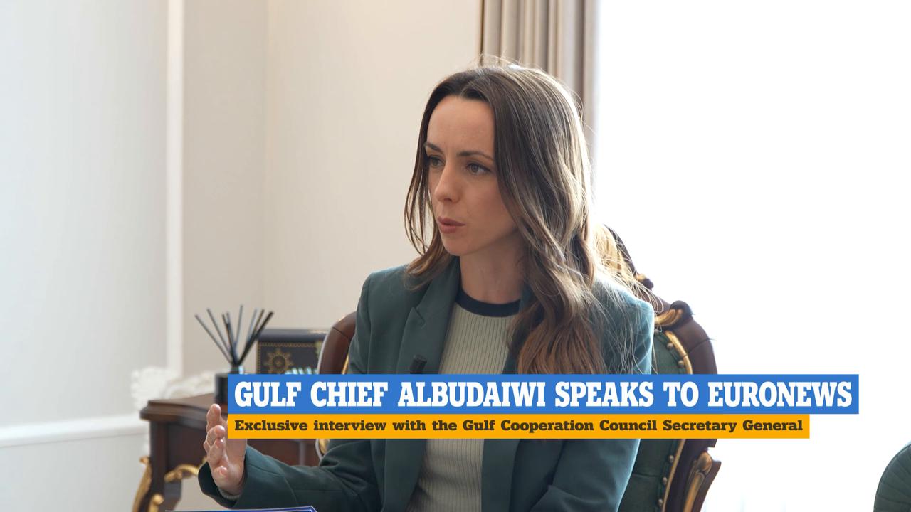 Video thumbnail for Gulf chief calls for 'upgrade' in diplomatic relation with the EU in aftermath of Iran war