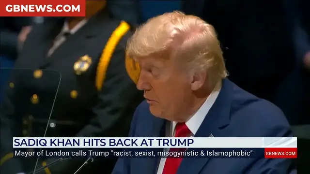'Video thumbnail for WATCH: Donald Trump's remarks about Sadiq Khan defended by Republican'