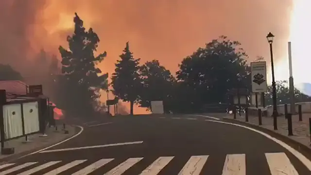 Video thumbnail for Waldbrand Tejeda 2017