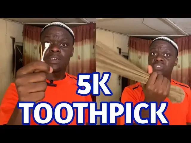 'Video thumbnail for Funny Video of how I bought two toothpicks for 5k | Chikezie Nwariwe vlog'