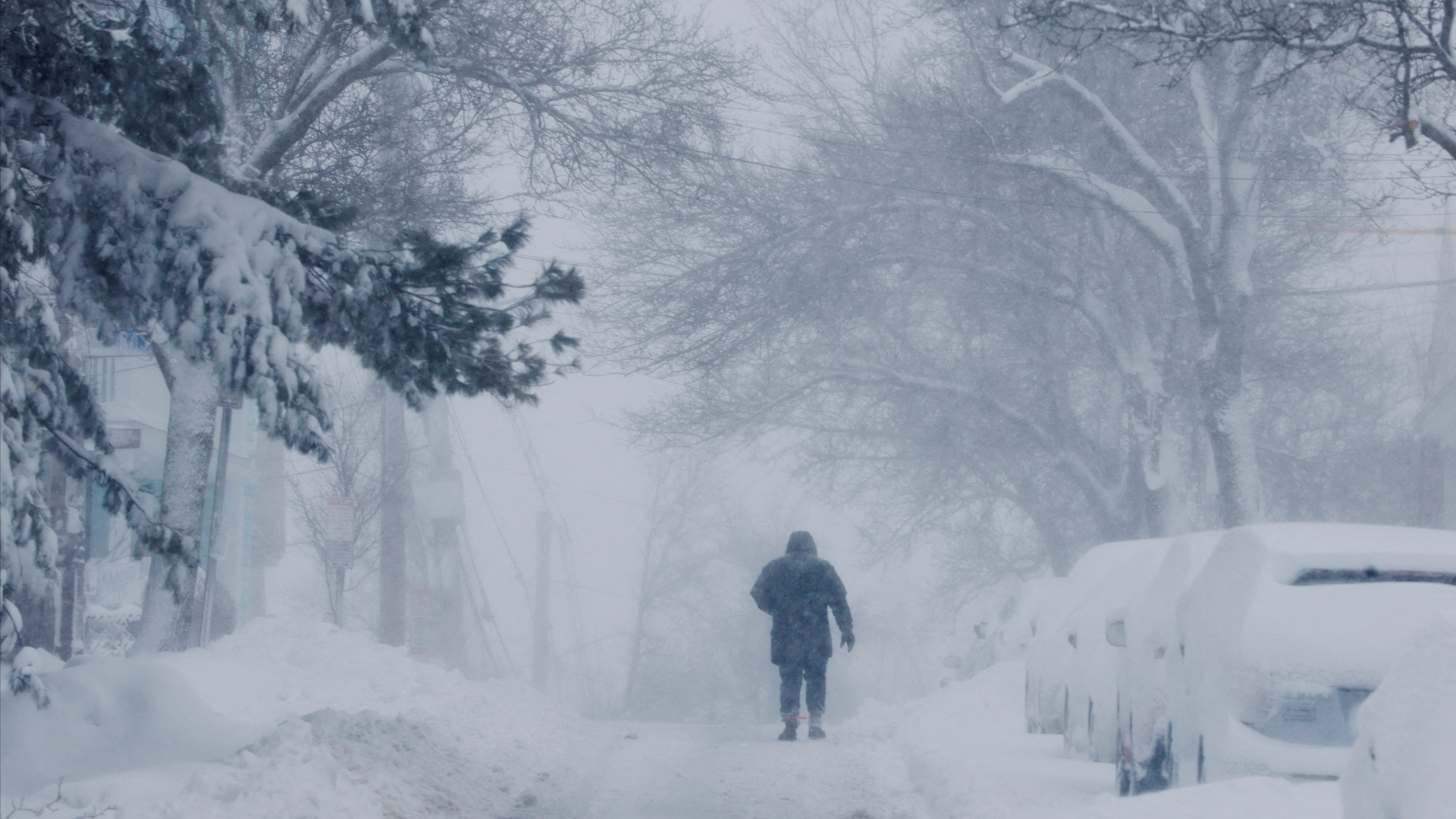 Video thumbnail for Historic bomb cyclone buries Northeast under record-breaking snow