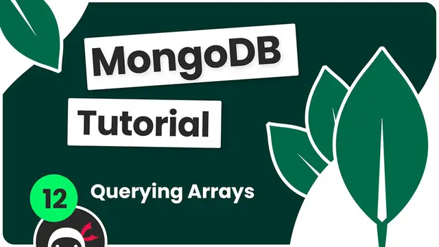 Video thumbnail for Complete MongoDB Tutorial #12 - Querying Arrays