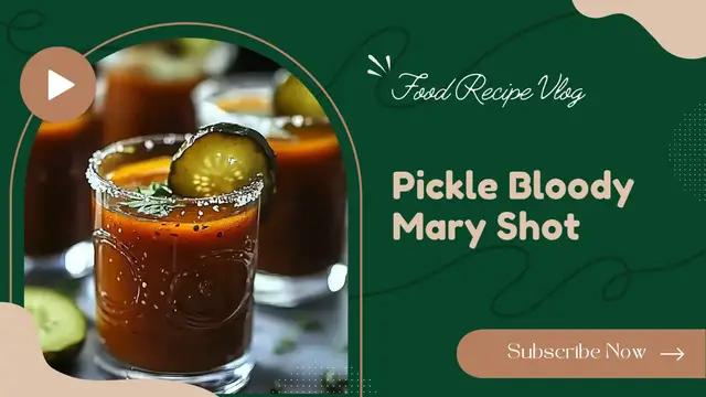 'Video thumbnail for Pickle Bloody Mary Shot'