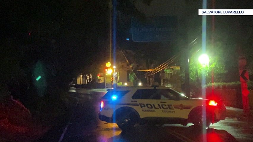 Video thumbnail for Thousands of customers still without power due to storm on Long Island