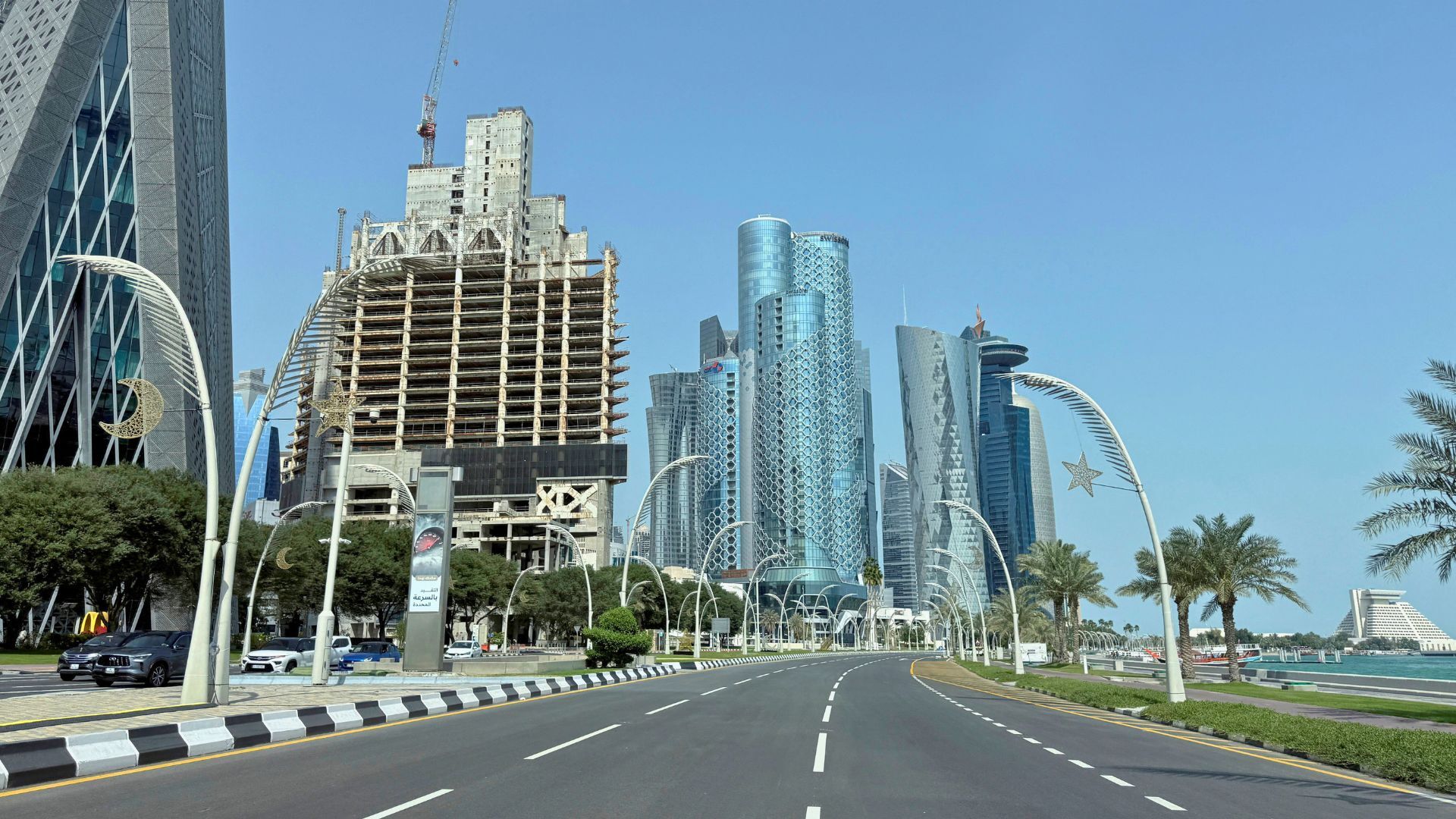 Video thumbnail for Qatar changes strategy on Iranian attacks, shifting missile defence offshore