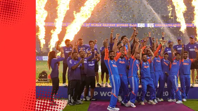 'Video thumbnail for 'Part of life' or 'deeply disrespectful'? Trophy-gate sours Asia Cup final between arch rivals India and Pakistan'