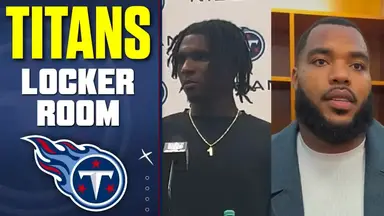 'Video thumbnail for a to z sports nashville: titans locker room - cam ward, jeffery simmons on rams loss'
