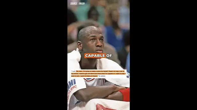 'Video thumbnail for Michael Jordan Played Through Pain During Rookie Season'