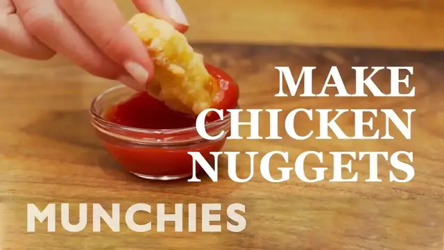 'Video thumbnail for How To Make Fast Food Chicken Nuggets At Home'