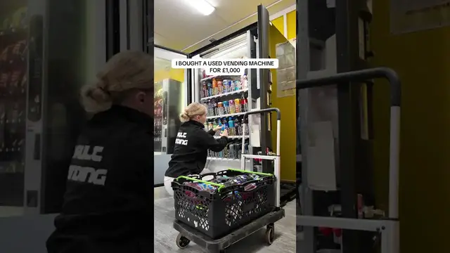 'Video thumbnail for money making meg: vending machine investment yields £1000 per month!'
