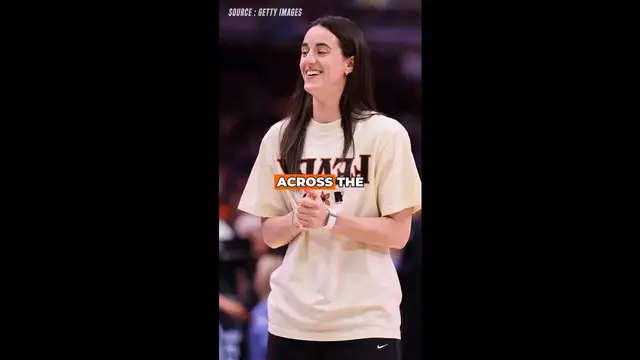 'Video thumbnail for Caitlin Clark Donates $300K to Feed 3 Million Families'