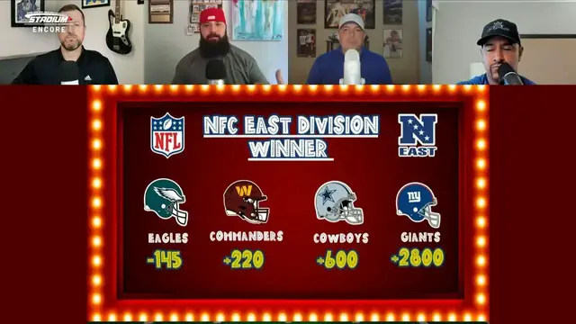 'Video thumbnail for Can the Cowboys Threaten the Eagles for NFC East Crown?'