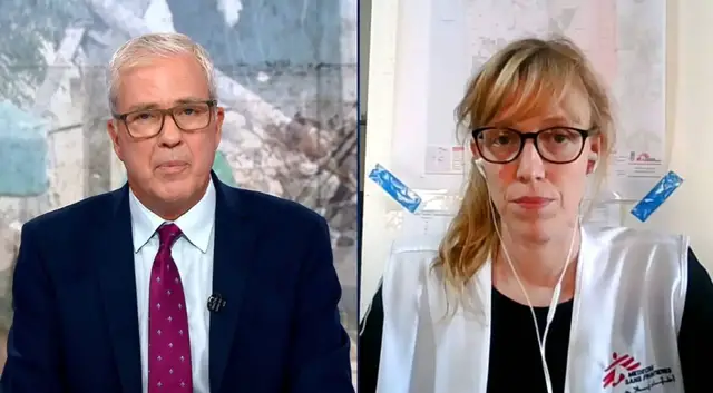 'Video thumbnail for ‘Absolutely dystopian, horrendous’ toll on patients in Gaza: Aid worker'