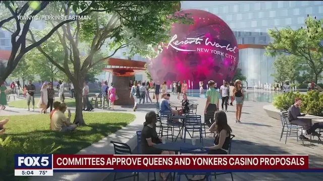 'Video thumbnail for Committees unanimously approve Queens and Yonkers casino proposals'