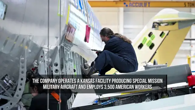 Video thumbnail for Trump Threatens to Block Bombardier Jets From US Market.